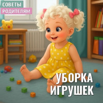 Уборка игрушек — это весело! Уборка игрушек — это весело!.